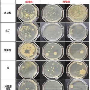 鹿児島大学との共同研究／食品工場・飲食店などの殺菌と洗浄における効果効能「SDGs レポート（4）」